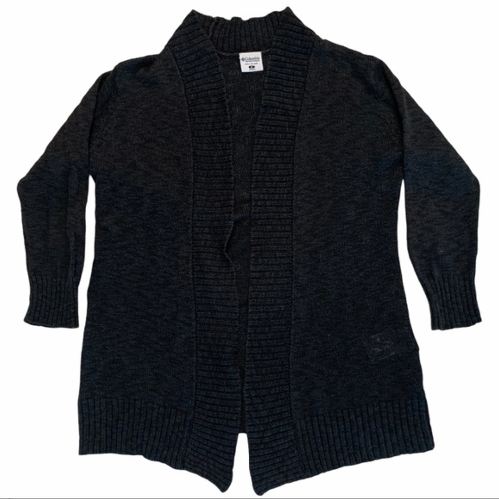 COLUMBIA Open Long Sleeve Sweater Size S